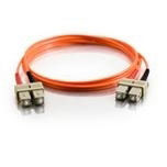 Cablestogo 2m SC/SC LSZH Duplex 50/125 Multimode Fibre Patch Cable (85304)